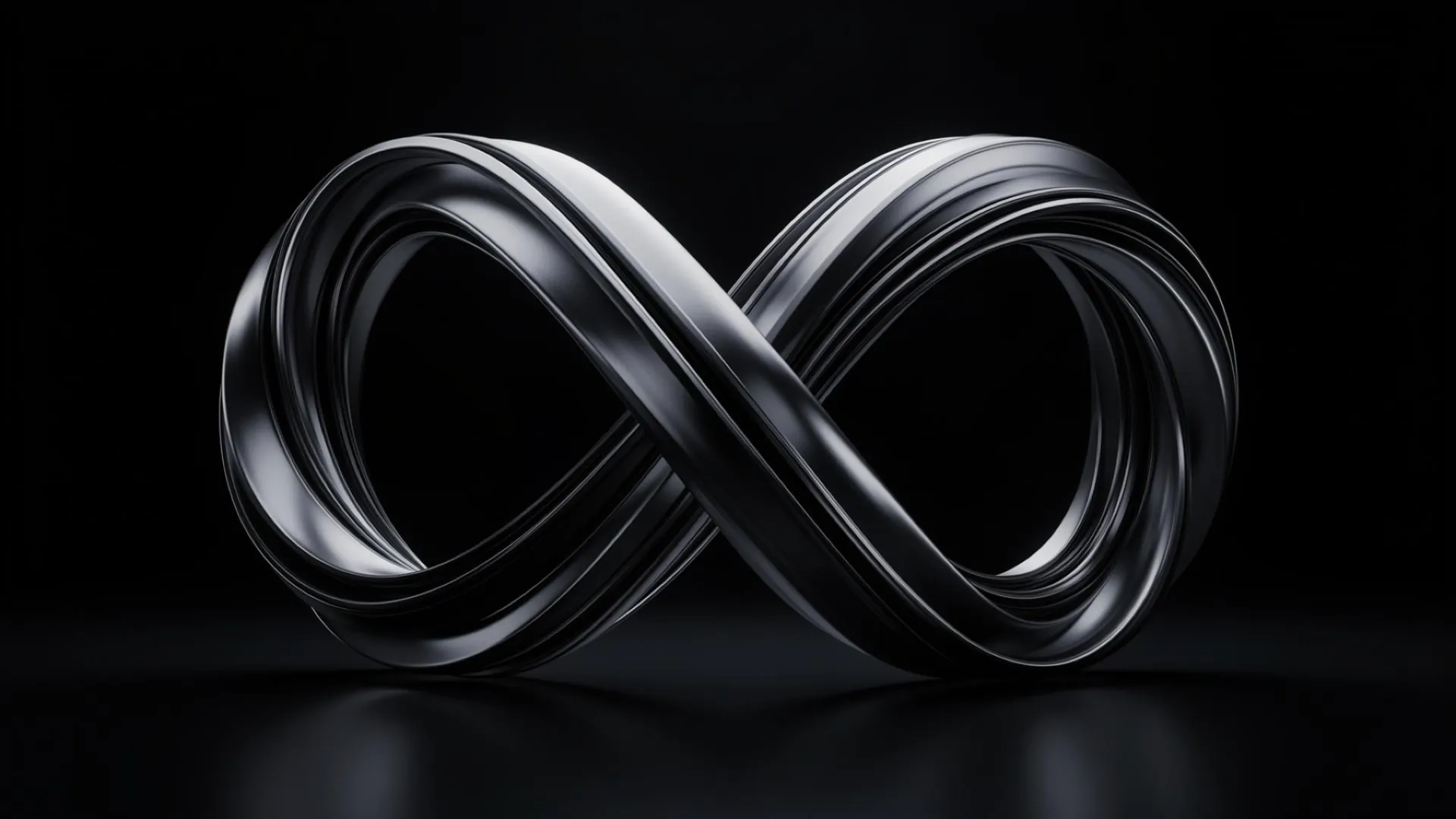 Infiniti Terminal infinity mark Infiniti Terminal — sculptural infinity mark representing continuous market intelligence